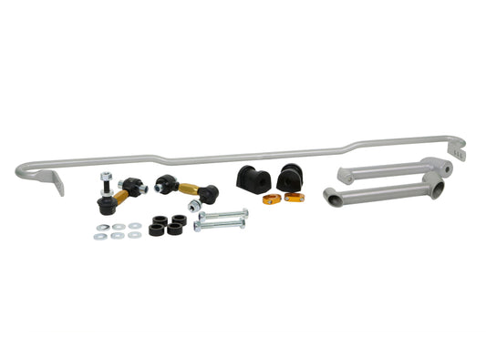 Whiteline BSR54Z Rear 16mm Adjustable Heavy Duty Sway Bar with Endlinks for 2013-2020 Subaru BRZ, 2022-2027 Toyota GR86, 2013-2016 Scion FR-S and More