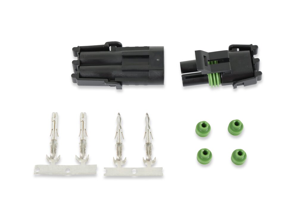 MSD 8173 Weathertight Connector - 2-Pin - Qty 1
