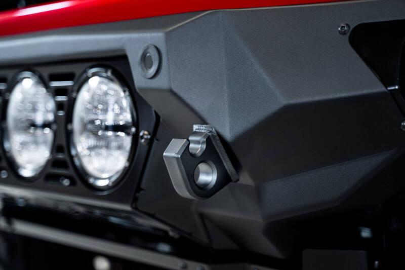Addictive Desert Designs for 21-22 Ford Bronco Bomber Front Bumper (w/ 3 Rigid 360 Mounts)