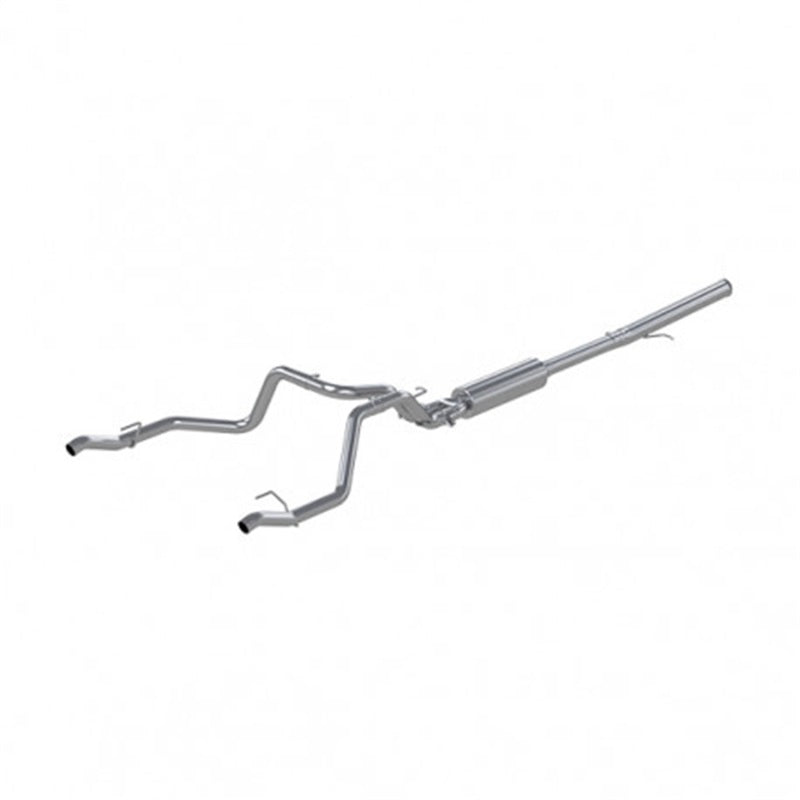 MBRP 19-Up Chevy Silverado 1500 6.2L 2.5in Catback Dual Rear Exit AL