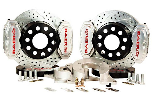 Baer Brakes Rear Ends w/ Ford 9in SB HE 11in SS4+ Dual Deep Stage Rear SDZ Brake Kit - Clear — 1.625" Pistons