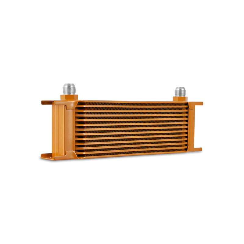 Mishimoto Universal 13-Row Oil Cooler Gold - #MMOC-13GD