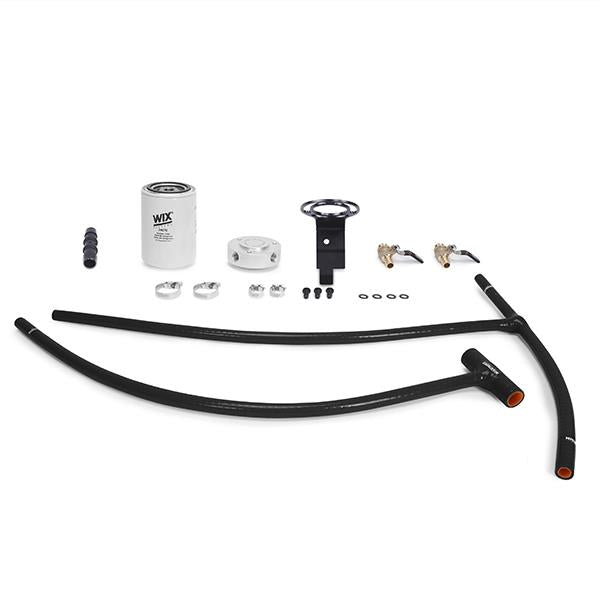 Mishimoto 03-07 Ford 6.0L Powerstroke Coolant Filtration Kit - Black - #MMCFK-F2D-03BK