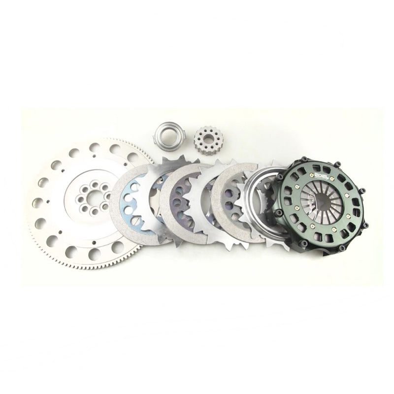 BLOX Racing Honda K20/K24 K-Series 7.25in Twin Disc Clutch Kit BXFL-10250