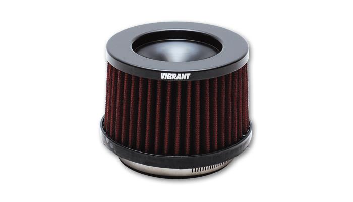 Vibrant The Classic Perf Air Filter 4.75in O.D. Cone x 3-1/2in Tall x 3in inlet