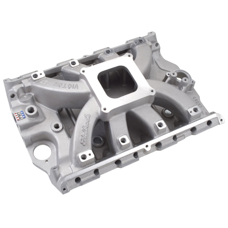 Edelbrock 29365 390-428 Ford FE Victor EFI Manifold 4150 Flange Mounting
