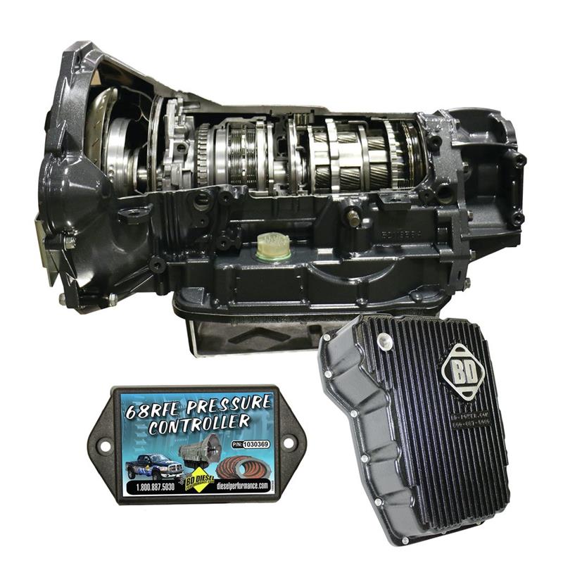 BD Diesel Transmission 68RFE 4WD w/Torq Force Converter Package 1064264SS