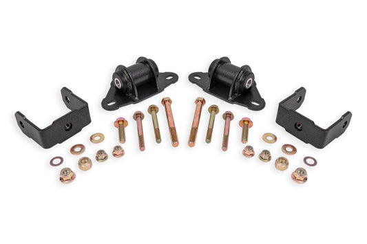 BMR 2014-2019 Chevrolet Corvette Transmission/Differential Mount - Black Hammertone