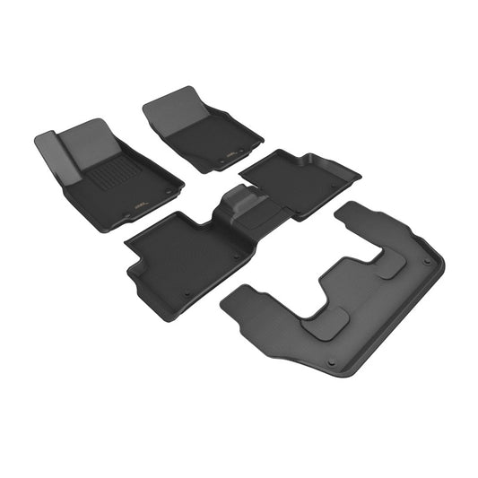 3D MAXpider Kagu 3rd Row Floor Mats for 2022-2025 Jeep Grand Cherokee L/Rear Center