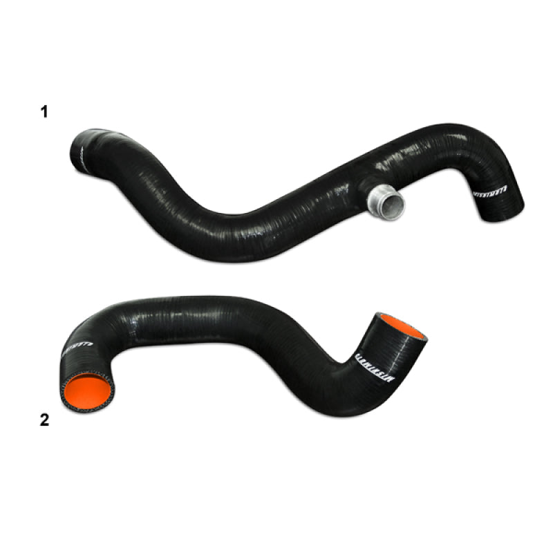 Mishimoto 94-97 Ford F250 7.3L Black Diesel Hose Kit - #MMHOSE-F250D-94BK