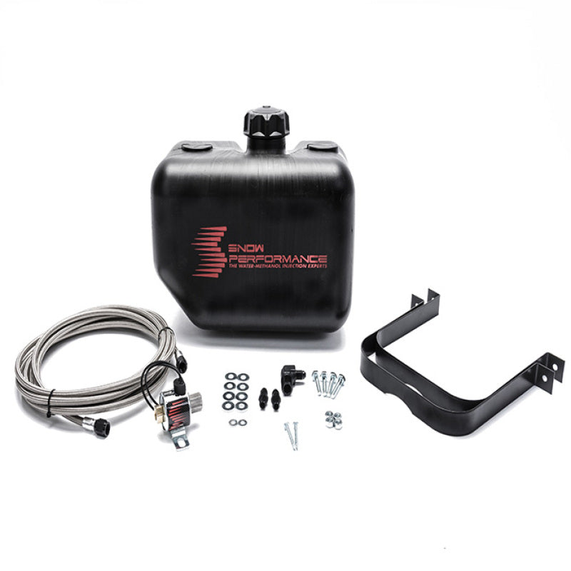 Snow Performance SNO-40014-BRD 2.5 Gal Water Tank Upgrade SS Brd Line & Solenoid