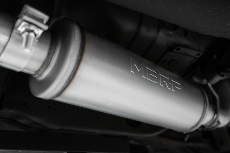 MBRP Mustang GT 4.6L 2.5in. AL Cat Back with 3.5in. Dual-Wall Blk. Tips