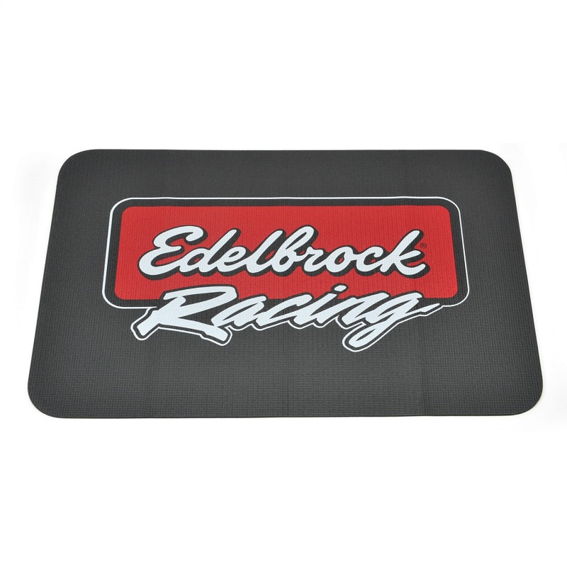 Edelbrock 2324 Fender Cover PVC Foam Non-Slip 34 x 22 in with Logo