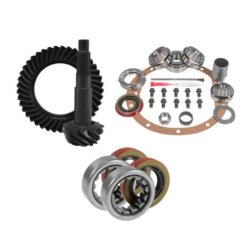 Yukon Gear & Axle YGK2209 8.2in for GM 3.08 Rear Ring & Pinion Install Kit 2.25in OD Axle Bearings and Seals