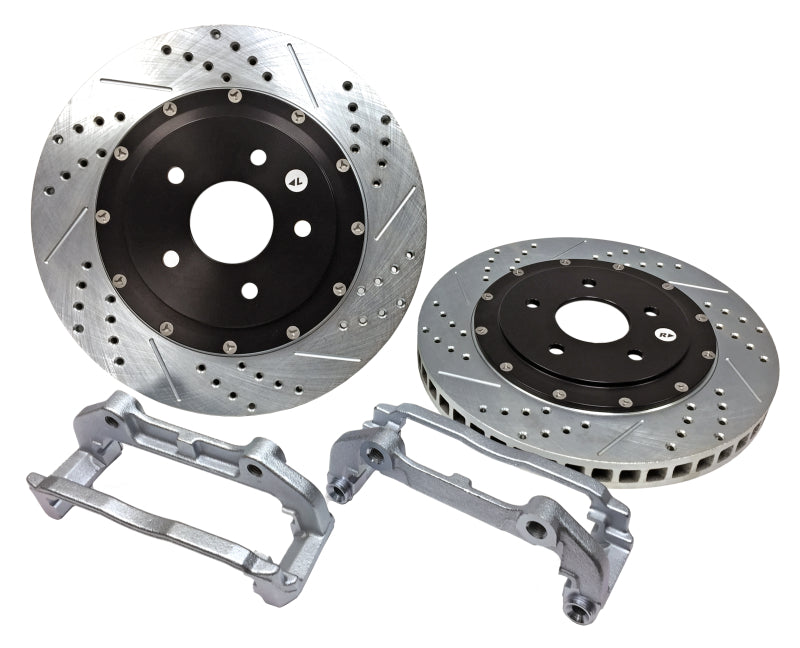 Baer Brakes 04-09 Cadillac XLR Eradispeed+ Front SDZ 2-Piece Performance Brake Rotors — All (Does NOT fit OE wheels) & 2005-13 Chevy Corvette Base w/JL9 Brake package…
