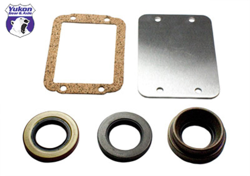 Yukon Gear & Axle YA W39147-KIT Dana 30 Disconnect Block-Off Kit (Incl Seals and Plate)
