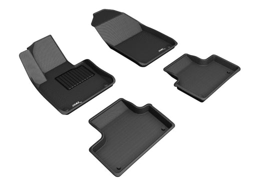 3D MAXpider Kagu Front & Rear Floor Mats for 2018-2026 Volvo XC60 T5/XC60 T6