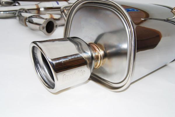 Invidia HS08SW4GT3 08-14 Subaru WRX Sedan/Forester XT Q300 Dual Rolled S.S.Tips Cat-back Exhaust