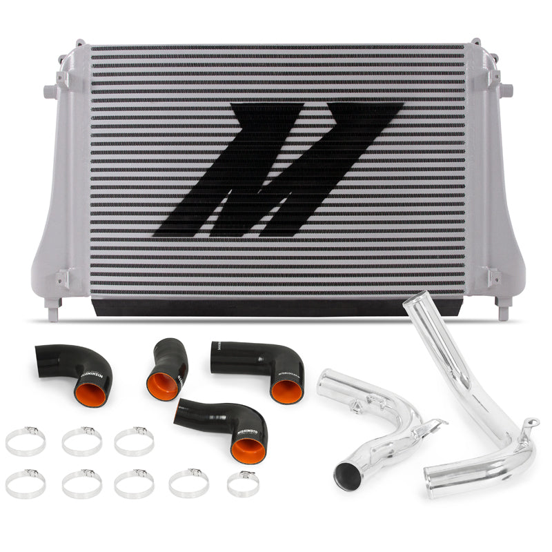 Mishimoto 2015+ VW MK7 Golf TSI / GTI / R Performance Intercooler Kit w/ Pipes (Polished) - #MMINT-MK7-15KP