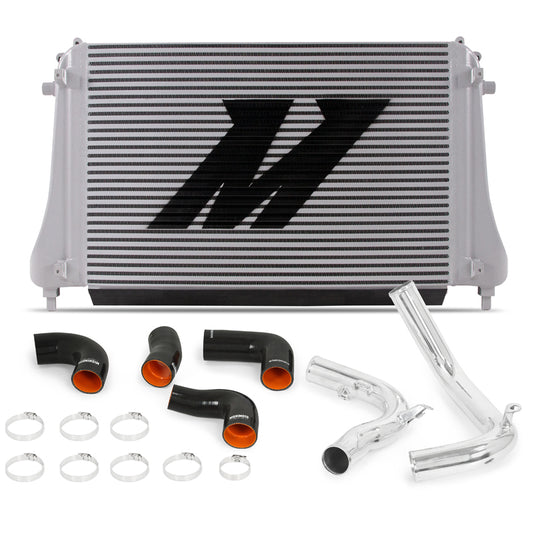 Mishimoto 2015+ VW MK7 Golf TSI / GTI / R Performance Intercooler Kit w/ Pipes (Polished) - #MMINT-MK7-15KP