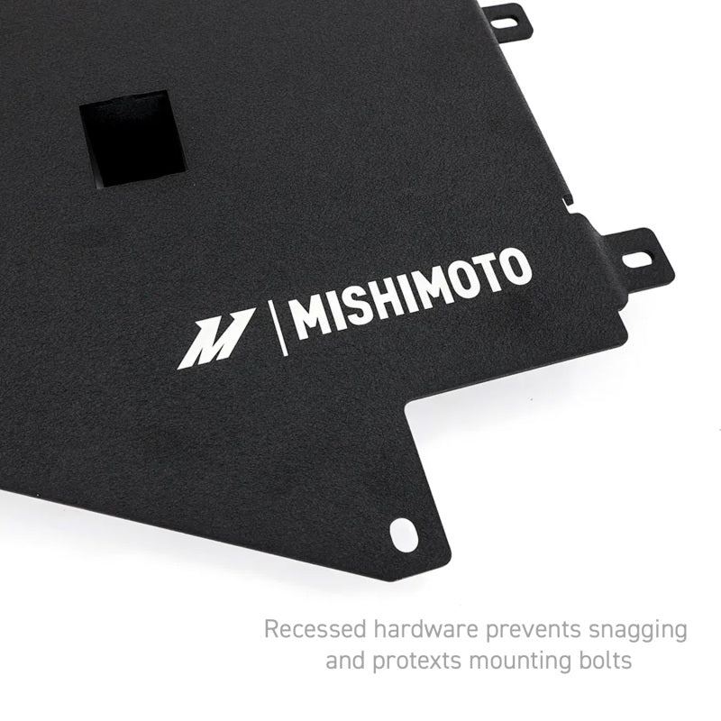 Mishimoto 2021+ BMW G80/G82/G87 M2/M3/M4 Skid Plate Engine - Wrinkle Black - #MMSD-G80-21WBK
