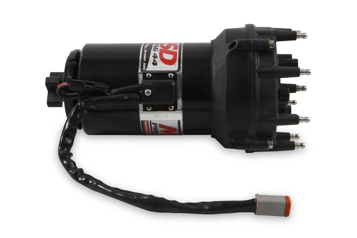 MSD 81407 Pro Mag 44 Amp Generator, CCW Rotation, Black, Pro Cap, Band Clamp
