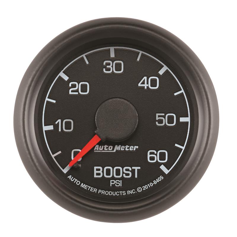 AutoMeter 8405 Factory Match 52.4mm Mechanical 0-60 PSI Boost Gauge for Ford