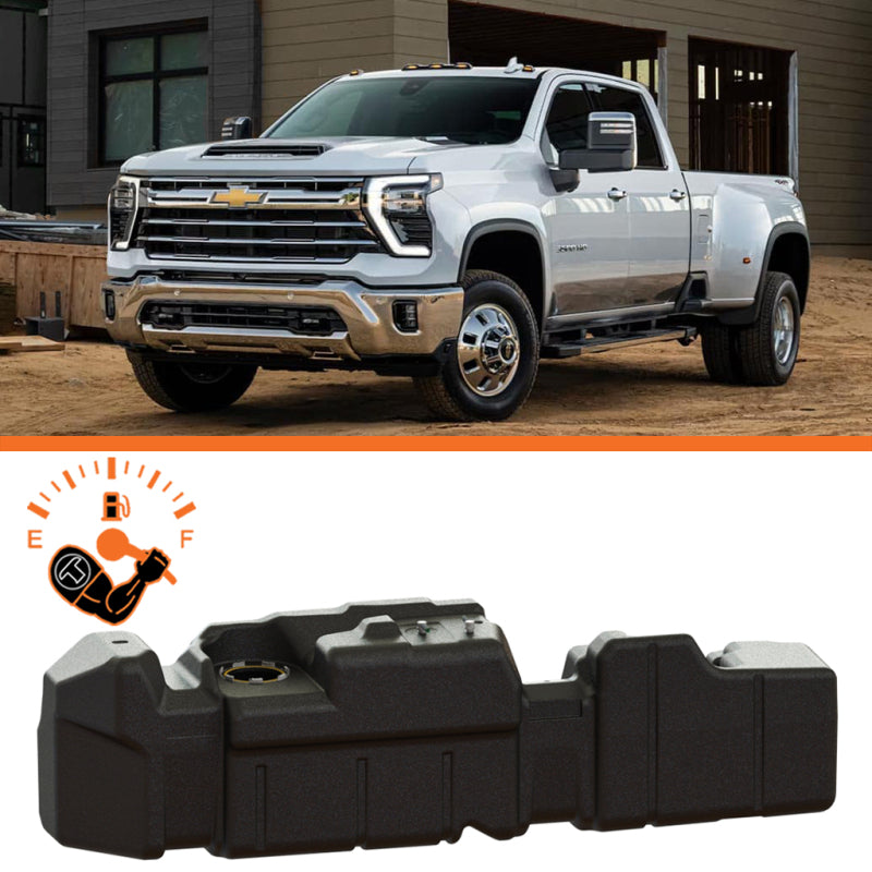 Titan Fuel Tanks 20-26 GM 2500/3500 Duramax Crew Cab Long Bed 60 Gallon XXL Mid-Ship Fuel Tank 7010320