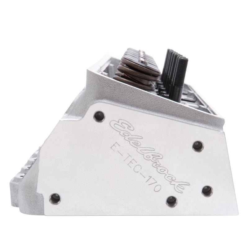 Edelbrock 60975 Cylinder Head Small Block Chevrolet Performer RPM E-Tec 170 for Hydraulic Roller Cam