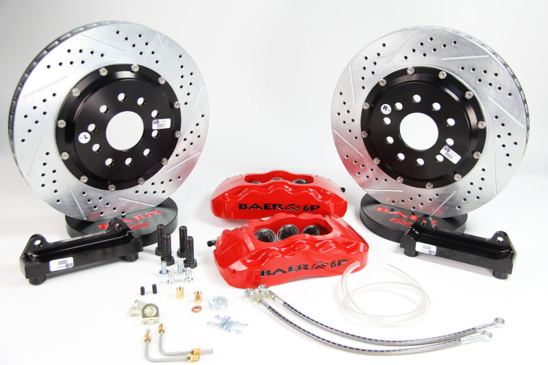 Baer Brakes 98-02 Chevrolet Camaro 13in Pro+ Rear SDZ Brake Kit - Silver