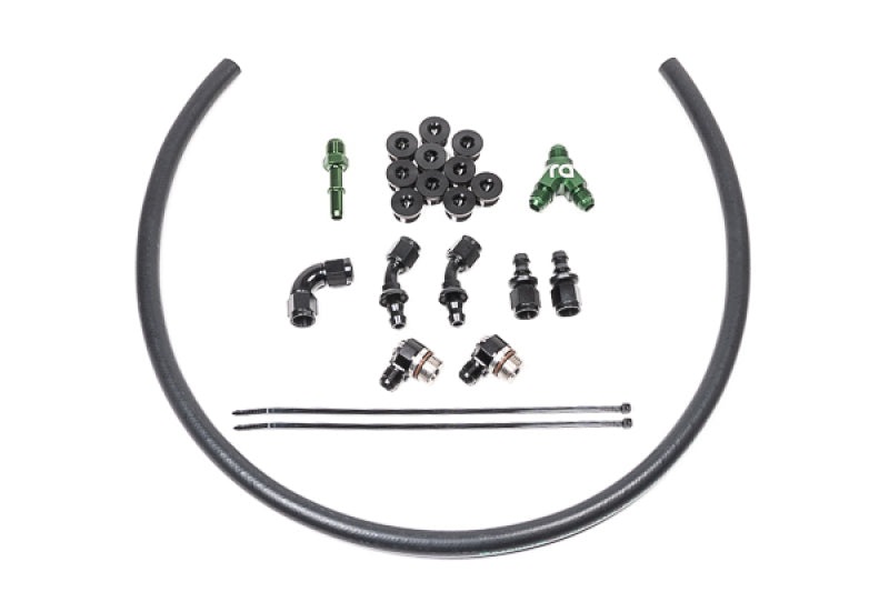 Radium Engineering Fuel Rail Plumbing Kit Compatible with GM LSA/LS9 - #20-0545