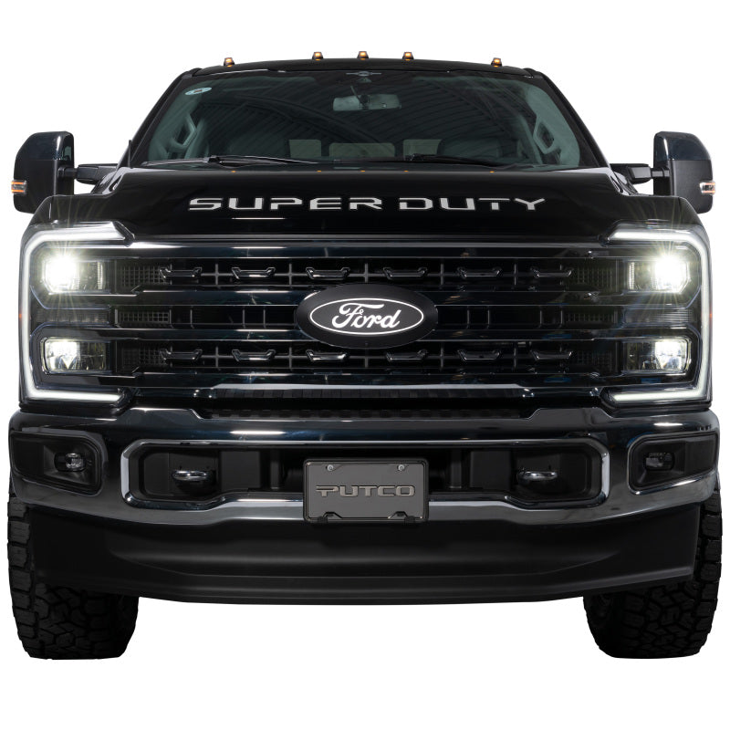 Putco for 2023-2024 Ford Super Duty Front Luminix Ford Led Grille Emblems