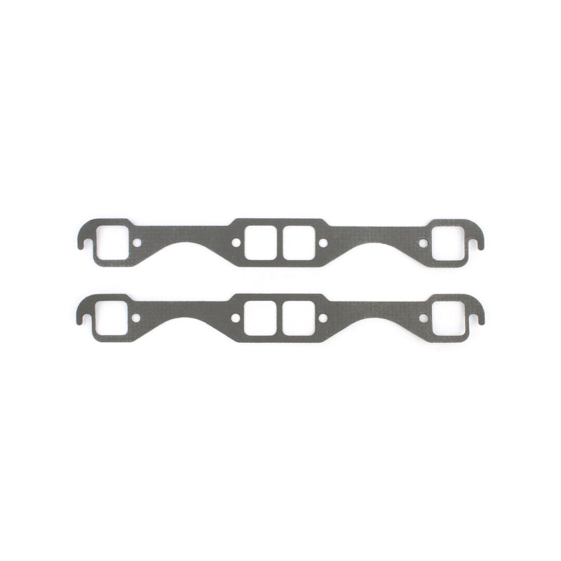 Cometic Gasket C15189HTS .060 in HTS Exhaust Manifold Gasket Set, 1.550 in x 1.450 in Square Ports for Chevrolet Gen-1 Small Block V8