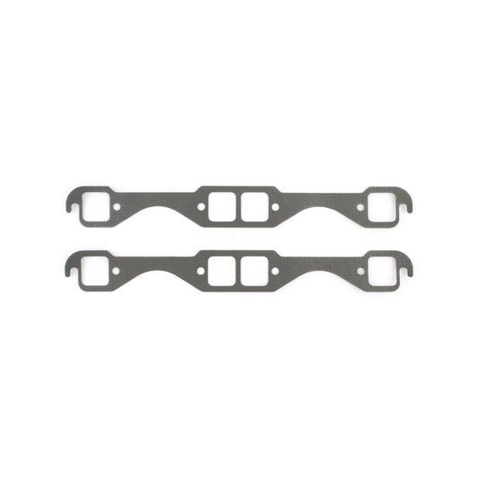Cometic Gasket C15189HTS .060 in HTS Exhaust Manifold Gasket Set, 1.550 in x 1.450 in Square Ports for Chevrolet Gen-1 Small Block V8
