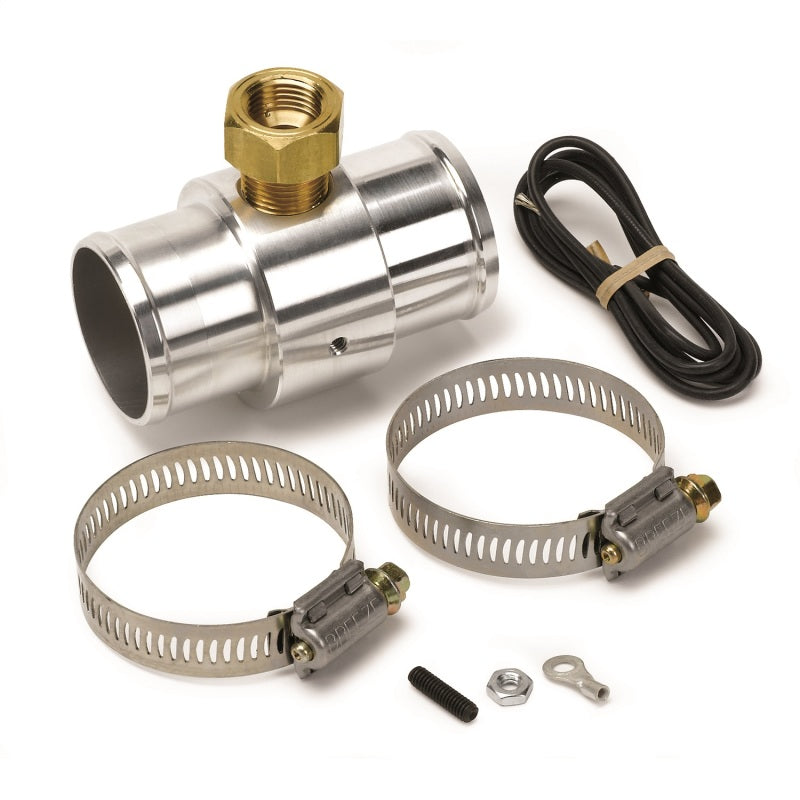 AutoMeter 2283 Radiator Hose Adapter 1.5in, 0.375in NPTF Female, Aluminum