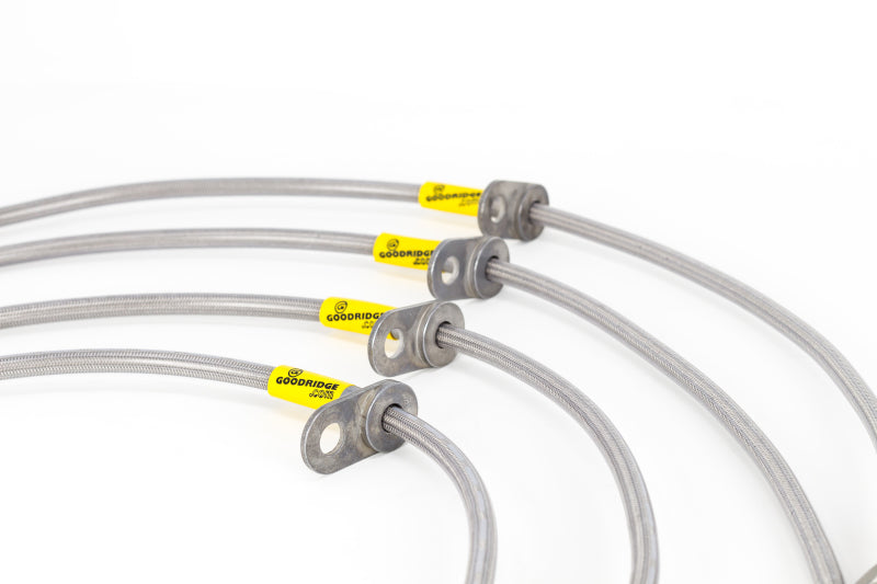 Goodridge 10-15 Chevrolet Camaro Stainless Steel Brake Line Kit 12219
