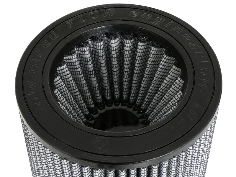 aFe Power Momentum Intake Replacement Air Filter w/Pro DRY S Media - 4" Inlet, 7.50" Tall - #21-91108