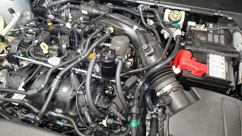 J&L 19-24 Ford/Lincoln SUV & Trucks w 2.0 EcoBoost Driver Side Oil Separator 3.0
