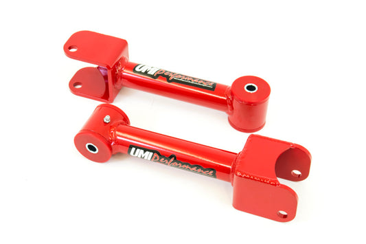 UMI Performance 4018-R Upper Control Arms Red for 1964-1967 GM A-Body
