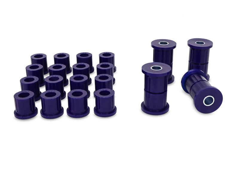 SuperPro Front and Rear Leaf Spring Bushing Kit