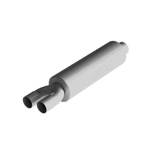 MBRP Univ 3in ID Inlet 2.5in ID Outlet 30.5in Chambered Alum Muffler
