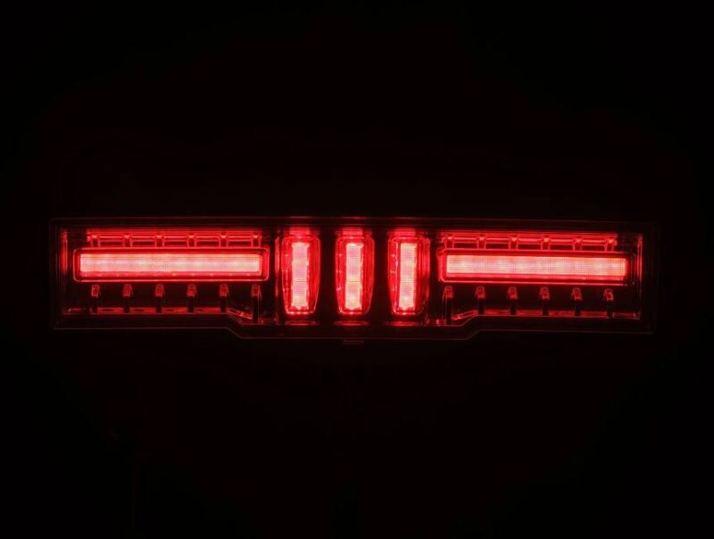 AlphaRex 220060 21-24 Toyota GR86 / 21-24 Subaru BRZ NOVA-Series Prismatic LED Fourth Brake Light - Chrome