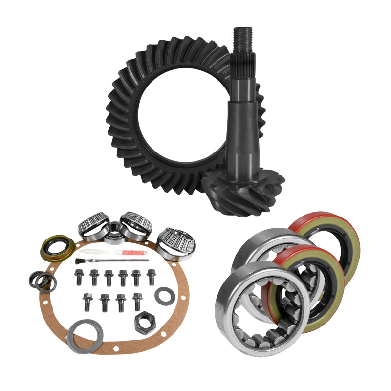 Yukon Gear & Axle YGK2186 8.25in CHY 3.55 Rear Ring & Pinion Install Kit 1.618in ID Axle Bearings and Seals