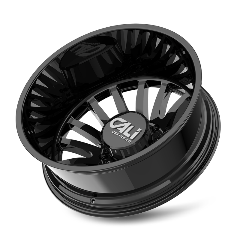 Cali Off-Road Summit Dually Rear 20x8.25 8x200 -192mm Gloss Black Wheel 9110D-2877GBR192