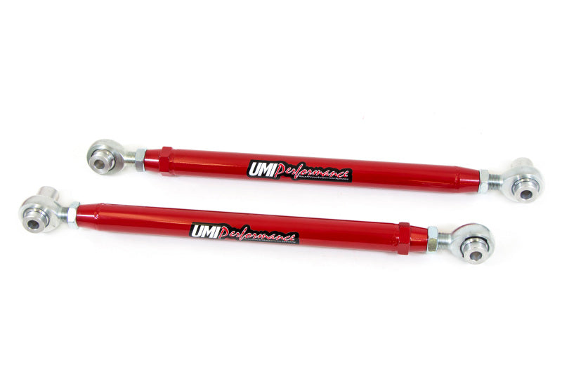 UMI Performance 1037-R Double Adjustable Lower Control Arms Red