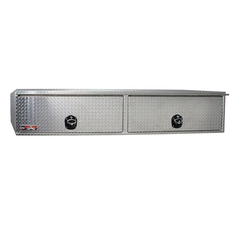 Westin 80-HTB96 Brute HD Top Sider 13 in x 96 in with flip up Doors Aluminum