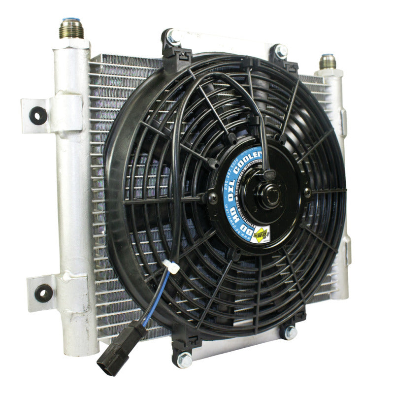 BD Diesel Xtrude Trans Cooler w/Fan 5.5in 1300611