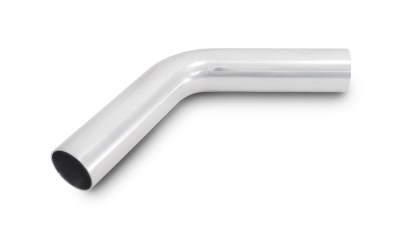 Vibrant 2.75in O.D. Universal Aluminum Tubing (60 degree Bend) - Polished