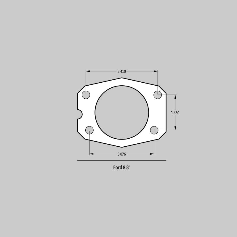 Baer Brakes 1993 Ford Mustang 12in SS4 Rear SDZ Brake Kit - Grabber Blue — 4 Lug