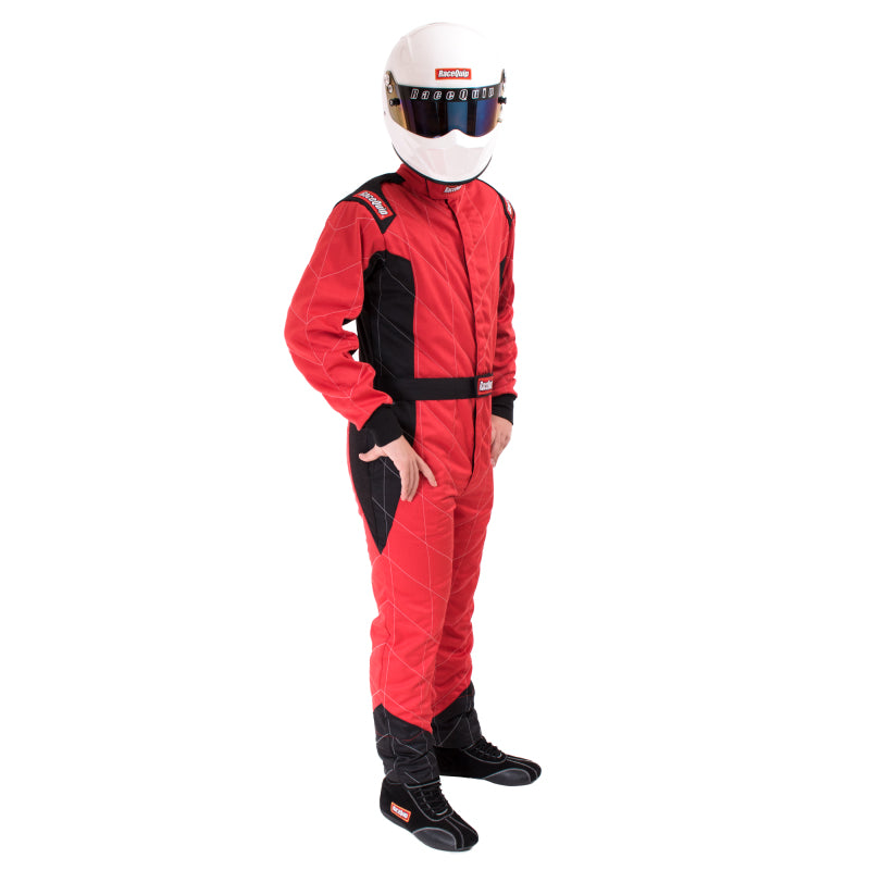 RaceQuip 91609189 Red Chevron-5 Suit SFI-5 - 3XL